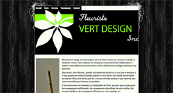 Desktop Screenshot of fleuristevertdesign.com