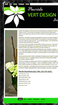 Mobile Screenshot of fleuristevertdesign.com